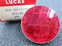 Picture of REFLECTOR, RED, ROUND, LUCAS