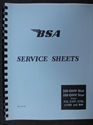 Picture of SERVICE SHEETS, C15/B40 RE