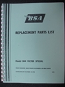 Picture of PARTS BOOK, B44VS, 1970, REP