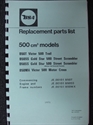 Picture of PARTS BOOK, REPO, 1971, B50