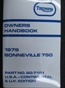 Picture of H/BOOK, 1979 750 TWIN