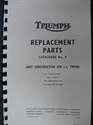 Picture of PARTS BOOK, TRI, 1966, 650