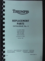 Picture of PARTS BOOK, TRI, 61-63, 500