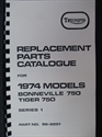 Picture of PARTS BOOK, 750, 74