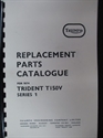 Picture of PARTS BOOK, T150, 74