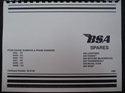 Picture of PARTS BOOK, 66 A65, REPRINT