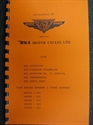 Picture of PARTS BOOK, BSA, 1968 A65