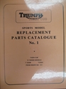 Picture of PARTS BOOK, T20, 1966-67, #1