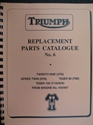 Picture of PARTS BOOK, 1965 500, REPO