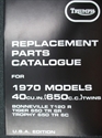 Picture of PARTS BOOK, 70-650, TRIUMPH