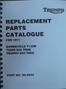 Picture of PARTS BOOK, 71 650 TRI, REP