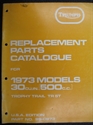 Picture of PARTS BOOK, TR5T, 1973, USED