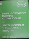 Picture of PARTS BOOK, T150V, 73, #2