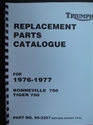 Picture of PARTS BOOK, 76-7, TWIN, REPO