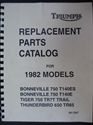 Picture of PARTS BOOK, T140, 1982