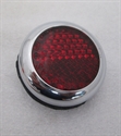 Picture of REFLECTOR, RED/CHROME BEZE