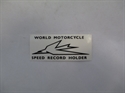 Picture of DECAL, WORLD SPEED RECORD