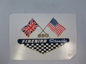 Picture of DECAL, F/BIRD, CROSSED FLAG