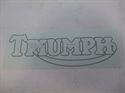 Picture of DECAL, TRIUMPH, GOLD/BLACK