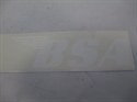 Picture of DECAL, BSA, WHITE, VINYL