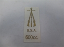 Picture of DECAL, PILED ARMS, 600, GOLD