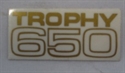 Picture of DECAL, TROPHY 650, 69-70, TA