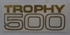 Picture of DECAL, TROPHY 500, 69-72, TA