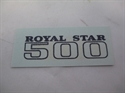 Picture of DECAL, R/STAR 500, T/TOP