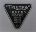 Picture of PATENT PLATE, TROPHY