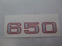 Picture of DECAL, LIGHTNING 650, 71-72