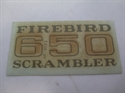 Picture of DECAL, FIREBIRD 650 SCRAMB