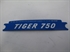 Picture of DECAL, TIGER 750, BLUE/SILV