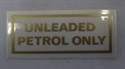 Picture of DECAL, UNLEADED PETROL ONL