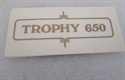 Picture of DECAL, TROPHY 650, 71/72