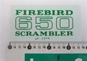 Picture of DECAL, FIREBIRD 650 SCRAMB